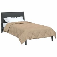 Zomerdekbed Taupe 200 x 155 cm Microvezel 3