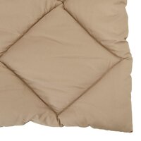 Zomerdekbed Taupe 220 x 135 cm Microvezel 8