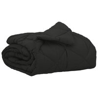 Zomerdekbed Zwart 220 x 140 cm Microvezel 2