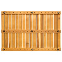 Badmat Effen Bruin 60 x 40 cm Hout 7