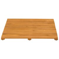 Badmat Effen Bruin 50 x 50 cm Hout 6