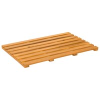 Badmat Effen Bruin 100 x 53 cm Hout 4