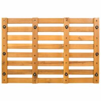 Badmat Effen Bruin 100 x 53 cm Hout 7