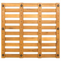 Badmat Effen Bruin 100 x 53 cm Hout 7