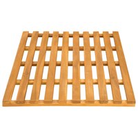Badmat Effen Bruin 100 x 53 cm Hout 5