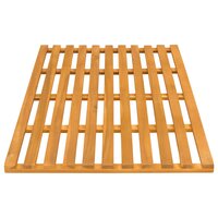 Badmat Effen Bruin 100 x 53 cm Hout 5