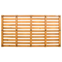 Badmat Effen Bruin 100 x 53 cm Hout 6