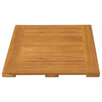 Badmat Effen Bruin 60 x 40 cm Hout 6
