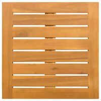 Badmat Effen Bruin 50 x 50 cm Hout 5