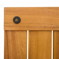 Badmat Effen Bruin 80 x 50 cm Hout 8