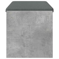 Halbank met kussen Beton Grijs 100 x 38 x 46 cm 6