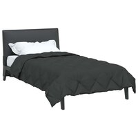 Zomerdekbed Antraciet 200 x 135 cm Microvezel 3