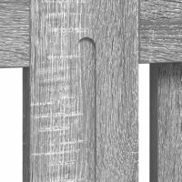 Radiatorafdekking Grijs Sonoma 78 x 19 x 81,5 cm Bewerkt hout 8