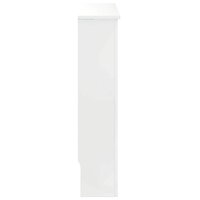 Radiatorafdekking Hoogglans wit 78 x 19 x 81,5 cm Bewerkt hout 5