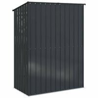 Tuinhuisjes Antraciet 153,5 x 86 x 200 cm Metaal 8