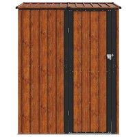 Tuinhuisjes Bruin 153,5 x 86 x 200 cm Metaal 6