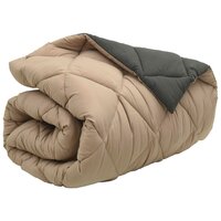Winter Dekbed Antraciet en Taupe 220 x 135 cm Microfiber 5