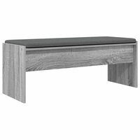 Halbank met kussen Grijs Sonoma 103 x 38 x 40 cm 7