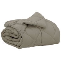 Vol jaar dekbed Lichtgrijs 220 x 135 cm Microfiber 2