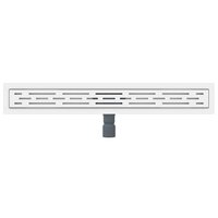 Doucheafvoer met Lijndesign Zilver 70 cm Roestvrij staal 304 7