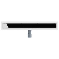 Doucheafvoer Glasdeksel met 360&deg; Sifon Zwart 70 cm 7