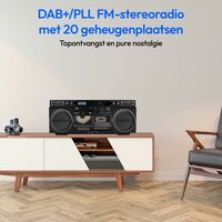 Radio met cassettespeler Medion Vintage 7