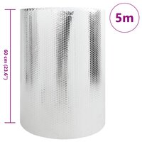 Radiatorfolie Zilver 30 x 0.6 m Polyetheen 2