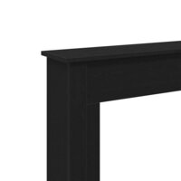 Haardombouw Zwarte Eiken 75x20x87,5 cm Engineered Wood 8