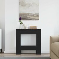 Haardombouw 81x18x82 cm spaanplaat zwart eikenkleurig 3