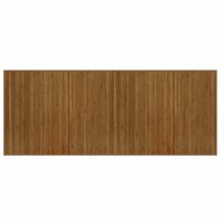 Vloerkleed rechthoekig 80x200 cm bamboe bruin 2