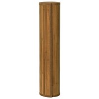 Vloerkleed rechthoekig 80x200 cm bamboe bruin 3