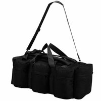 Plunjezak 3-in-1 legerstijl 45 L zwart 4