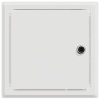Toegangs paneel 2 pcs Wit 23 x 23 x 3 cm Staal 5