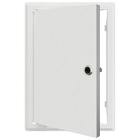 Toegangs paneel Wit 33 x 23 x 3 cm Staal 2