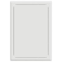 Toegangs paneel Wit 33 x 23 x 3 cm Staal 5