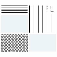 Glazen deur Fretwerk Zwart 90 x 2 x 205 cm Aluminium 6