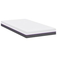 Matras Wit en Grijs 90 x 200 cm Jacquard stof 5