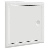 Toegangs paneel 2 pcs Wit 63 x 33 x 3 cm Staal 4