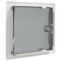 Toegangs paneel 2 pcs Wit 63 x 33 x 3 cm Staal 7