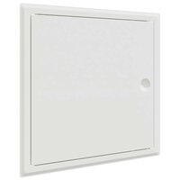 Toegangs paneel Wit 63 x 33 x 3 cm Staal 4