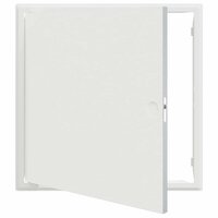 Toegangs paneel Wit 63 x 33 x 3 cm Staal 2