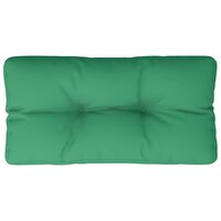 Palletkussen 80x40x12 cm stof groen 2
