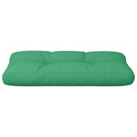 Palletkussen 80x40x12 cm stof groen 5