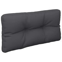 Palletkussen 80x40x12 cm stof zwart 4