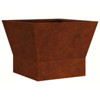 Vuurkorf Bruin 40 x 40 x 35 cm Cortenstaal 2
