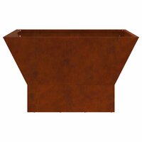 Vuurkorf Bruin 60 x 60 x 35 cm Cortenstaal 6