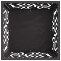 Vuurkorf Zwart 40 x 40 x 40 cm Staal 6
