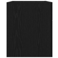 Wastafelkast Zwart Eiken 38,5 x 100 x 46 cm Bewerkt hout 8
