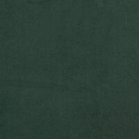Pocketveringmatras medium 100x200x20 cm fluweel donkergroen 6