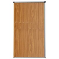 Tuinschuur 161x89x161 cm gegalvaniseerd staal bruin 5